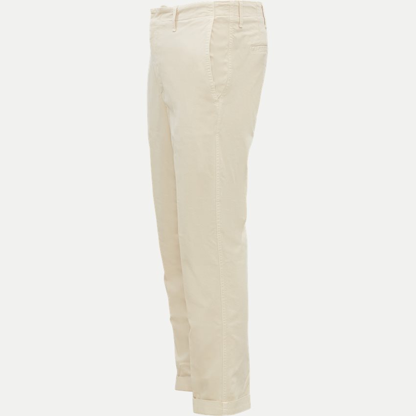 Dondup Trousers UP521 FS245X FP2 ZYN OFF WHITE
